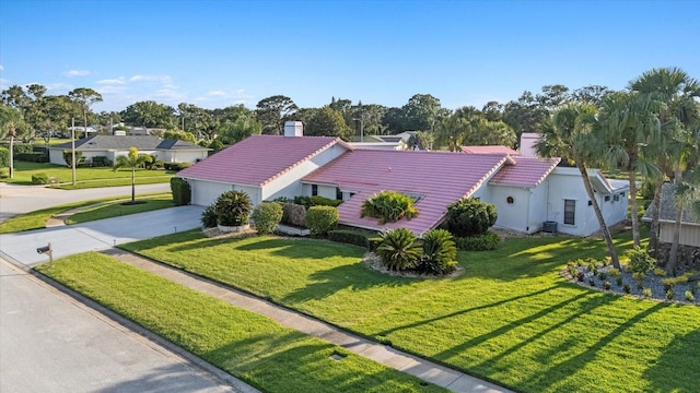 2886 Green Meadow Ct, Clearwater, FL 33761 - aerial perspective of suburban area