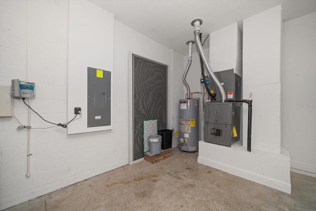 5547 Silver Sun Dr, Apollo Beach, FL 33572 - utilities featuring gas water heater and electric panel