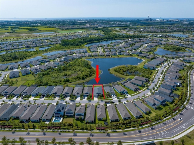 5547 Silver Sun Dr, Apollo Beach, FL 33572 - view of property location featuring nearby suburban area and a large body of water
