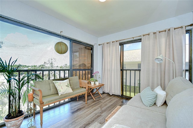 2139 Elm St Unit 308, Dunedin, FL 34698 - living area with wood finished floors