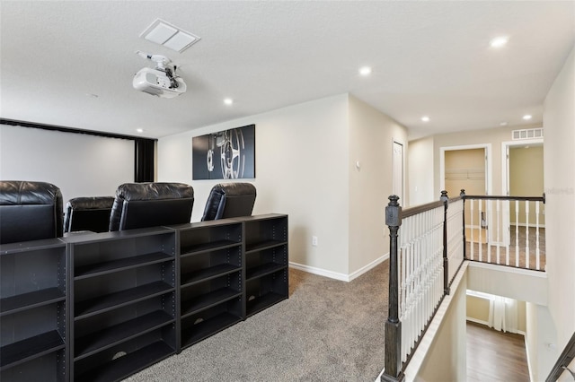 392 Summer Squall Rd, Davenport, FL 33837 - carpeted home theater with recessed lighting and baseboards