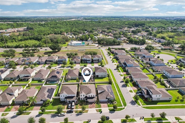 392 Summer Squall Rd, Davenport, FL 33837 - aerial perspective of suburban area