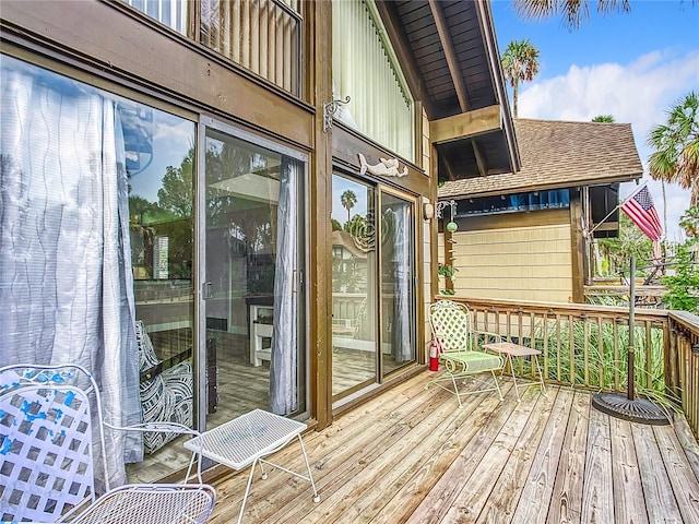 2695 N Seabreeze Pt Unit I1, Crystal River, FL 34429 - view of wooden terrace