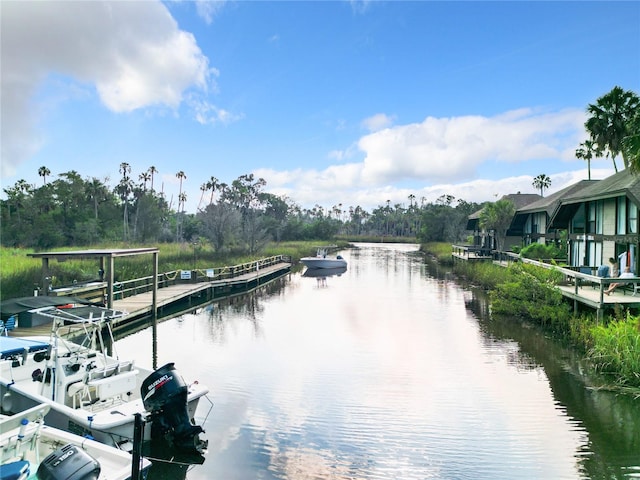 2695 N Seabreeze Pt Unit I1, Crystal River, FL 34429 - water view with a dock