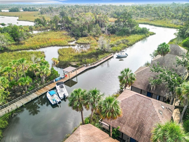 2695 N Seabreeze Pt Unit I1, Crystal River, FL 34429 - bird's eye view of a large body of water