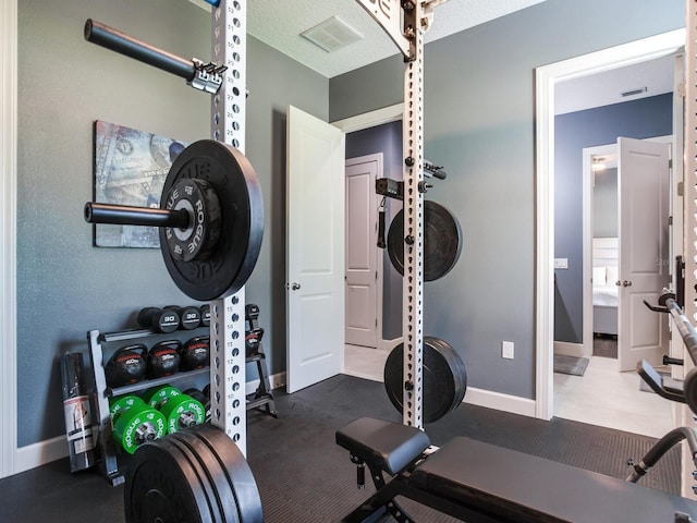 16220 Lake Armistead Way, Odessa, FL 33556 - exercise area with baseboards