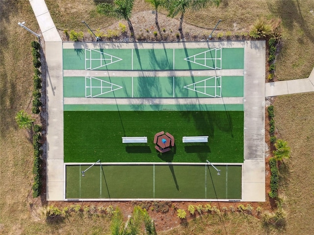aerial view