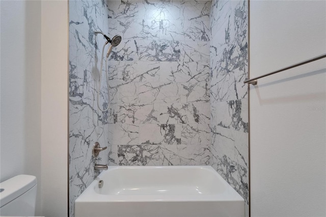 6097 Vermont Ave, New Port Richey, FL 34653 - full bath with toilet and shower / bath combination