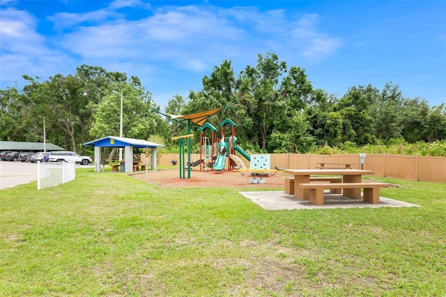 view of community play area