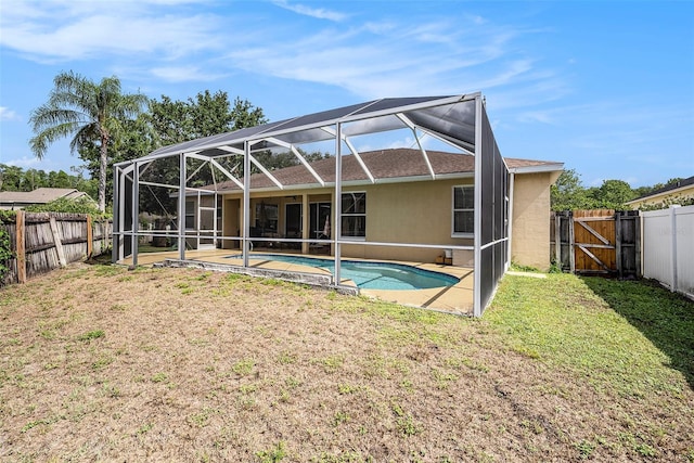 14042 Marlberry Way, Odessa, FL 33556 - rear view of property featuring a gate and a patio area
