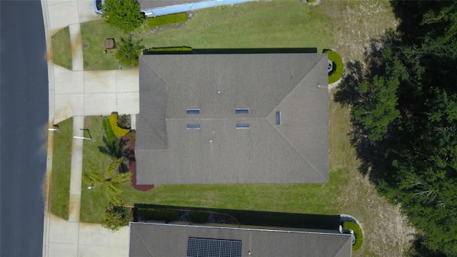 view from above of property