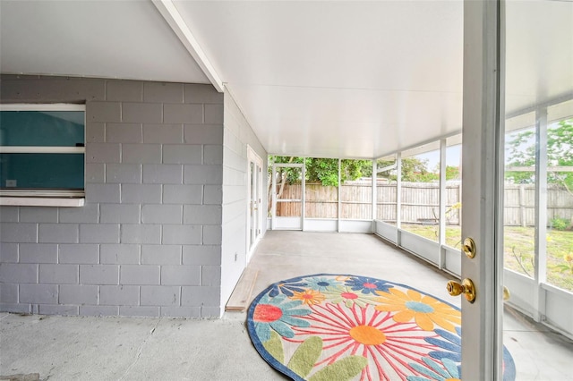 8528 Iris Ave, Seminole, FL 33777 - unfurnished sunroom featuring healthy amount of natural light