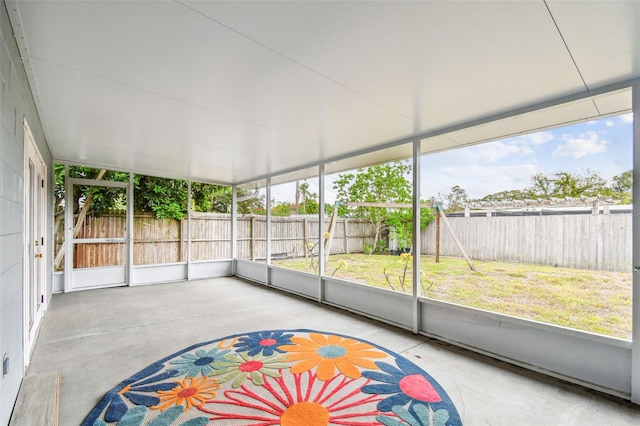 8528 Iris Ave, Seminole, FL 33777 - view of unfurnished sunroom