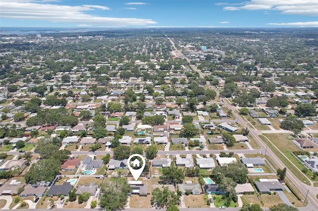 1450 Seabreeze St, Clearwater, FL 33756 - bird's eye view