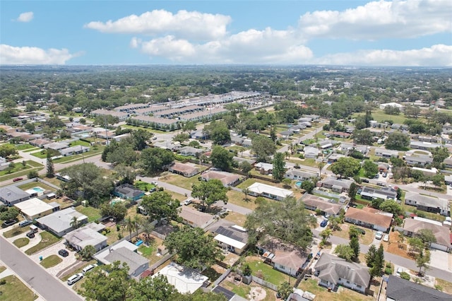 1450 Seabreeze St, Clearwater, FL 33756 - aerial overview of property's location with nearby suburban area