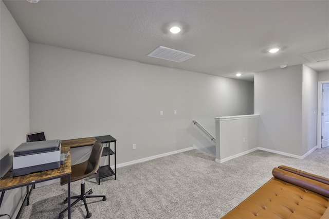 7709 Imagination Pl, Wesley Chapel, FL 33545 - office space featuring carpet, baseboards, and recessed lighting