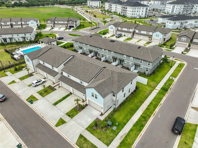 7709 Imagination Pl, Wesley Chapel, FL 33545 - aerial view of a pool