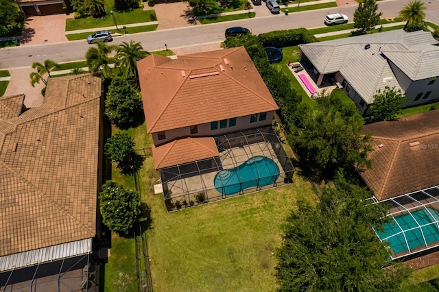 4611 Grand Preserve Pl, Palm Harbor, FL 34684 - aerial view of a pool area