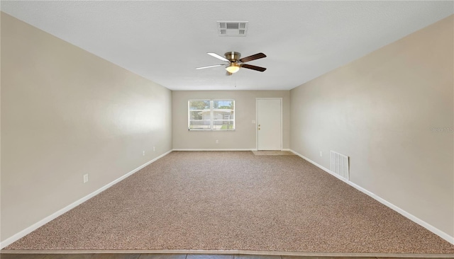 204 Cove Ct, Clearwater, FL 33756 - carpeted spare room featuring a ceiling fan and baseboards