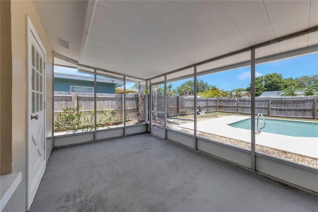 204 Cove Ct, Clearwater, FL 33756 - view of unfurnished sunroom