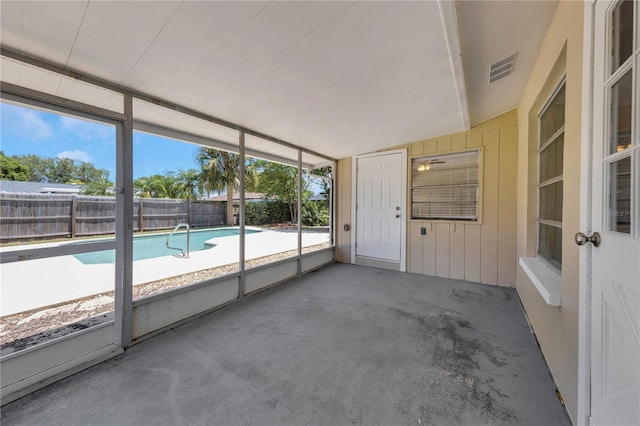 204 Cove Ct, Clearwater, FL 33756 - unfurnished sunroom featuring plenty of natural light