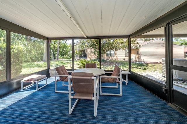 35145 Whispering Oaks Blvd, Dade City, FL 33523 - view of sunroom