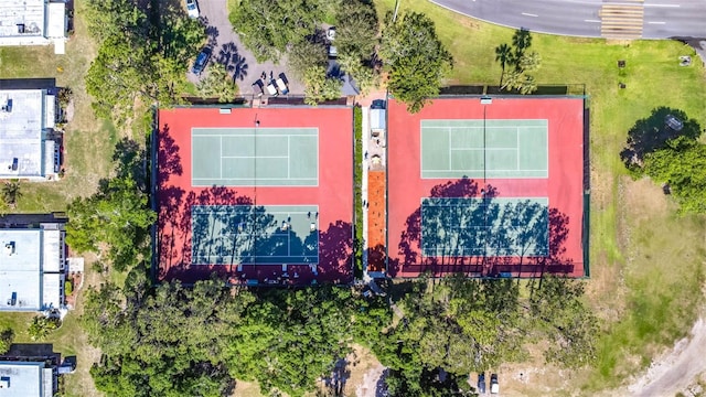 drone / aerial view