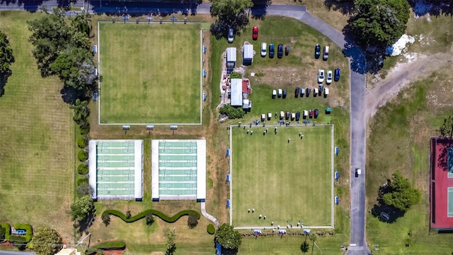 aerial view of property's location