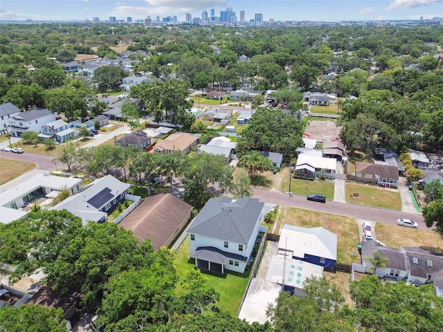 807 W Kentucky Ave, Tampa, FL 33603 - aerial view of residential area featuring a skyline view