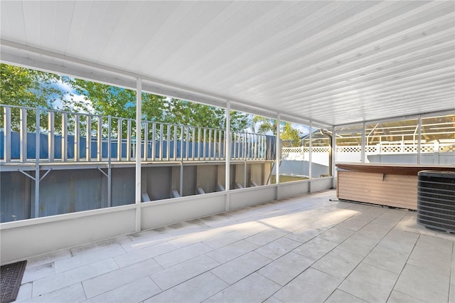 728 Waterbridge Dr, Winter Haven, FL 33880 - view of unfurnished sunroom