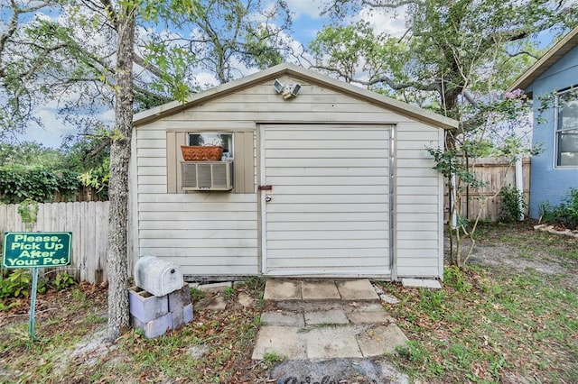 2308 Rio Cir, Spring Hill, FL 34608 - view of shed with fence