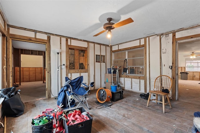 701 59th Ave NE, Saint Petersburg, FL 33703 - miscellaneous room featuring ceiling fan