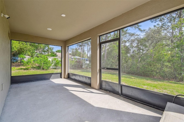 14282 Coronado Dr, Spring Hill, FL 34609 - unfurnished sunroom featuring healthy amount of natural light