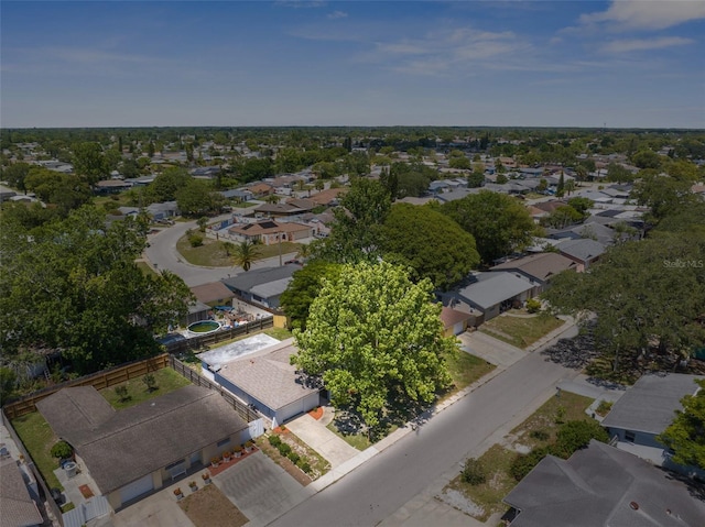 7215 San Moritz Dr, Port Richey, FL 34668 - aerial view of property and surrounding area featuring nearby suburban area
