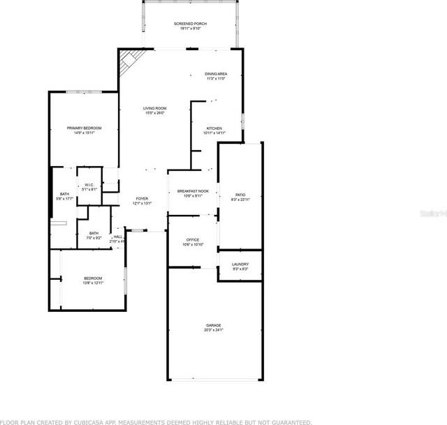 3071 Bolt Dr, Palm Harbor, FL 34685 - floor plan / room layout