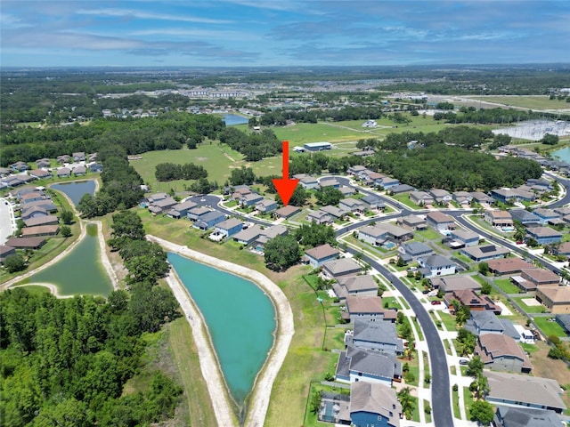 4690 Coachford Dr, Wesley Chapel, FL 33543 - view of property location featuring a nearby body of water and nearby suburban area
