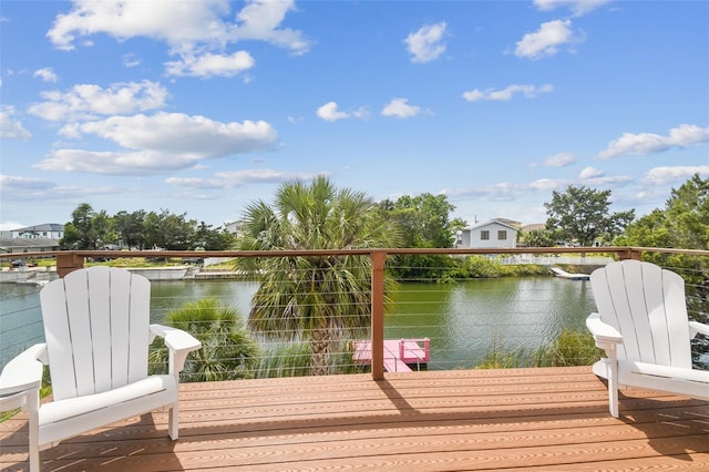 3227 Rose Arbor Dr, Hernando Beach, FL 34607 - dock with a water view