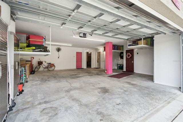 3227 Rose Arbor Dr, Hernando Beach, FL 34607 - garage with a garage door opener