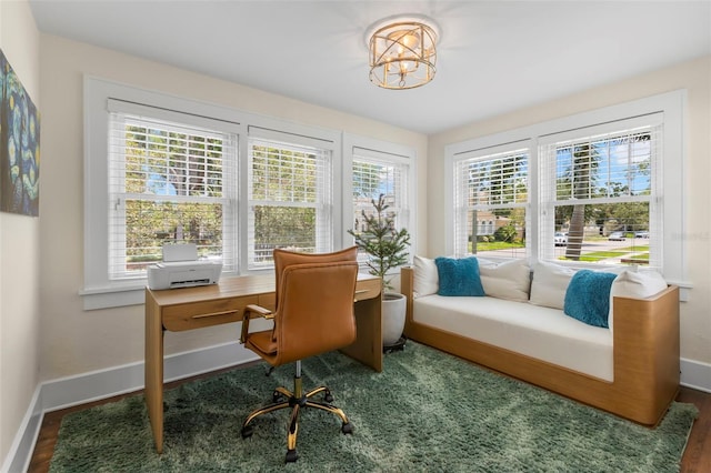 455 18th Ave NE, Saint Petersburg, FL 33704 - office featuring healthy amount of natural light and baseboards