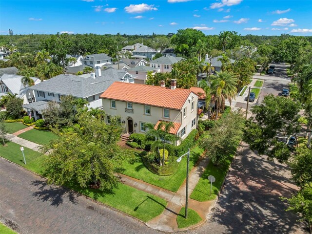 455 18th Ave NE, Saint Petersburg, FL 33704 - aerial perspective of suburban area