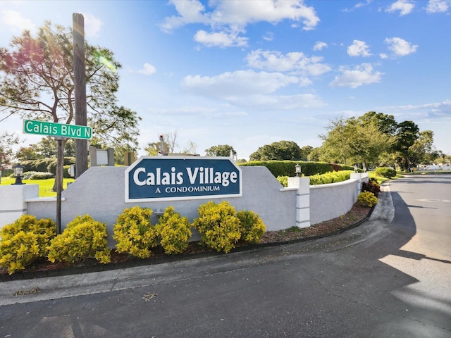 5729 Calais Blvd N Unit 6, Saint Petersburg, FL 33714 - view of community / neighborhood sign