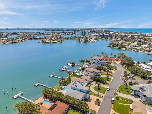 7115 Bay St, St Pete Beach, FL 33706 - bird's eye view of a large body of water