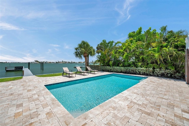 7115 Bay St, St Pete Beach, FL 33706 - view of pool with a patio area