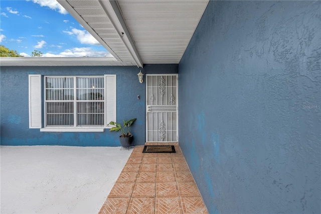 2270 Amherst Ave, Spring Hill, FL 34609 - property entrance with stucco siding