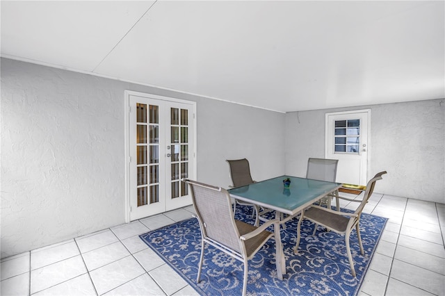 2270 Amherst Ave, Spring Hill, FL 34609 - view of patio / terrace featuring french doors and outdoor dining space