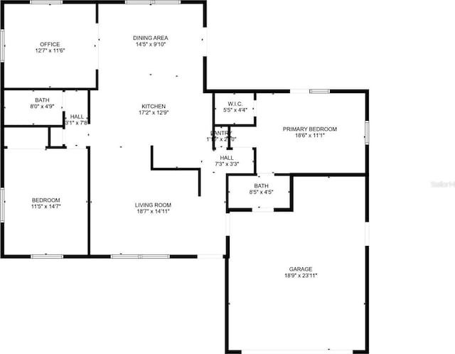 2270 Amherst Ave, Spring Hill, FL 34609 - home floor plan