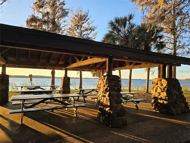 700 Bowsprit Pl, Palm Harbor, FL 34685 - dock area with a water view