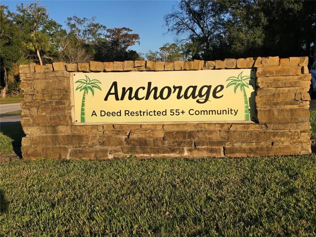 700 Bowsprit Pl, Palm Harbor, FL 34685 - view of community sign