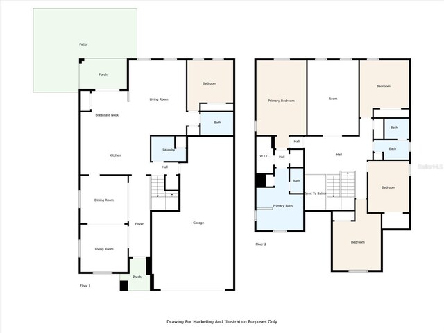 10106 Count Fleet Dr, Ruskin, FL 33575 - property floor plan