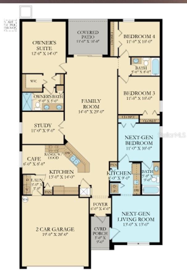 800 Reggie Rd, Winter Haven, FL 33884 - floor plan / room layout